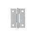 Bisagra rectangular 2" acero pulido, HERMEX