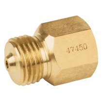 Check para regulador de 1/4" X 1/4" para gas, Foset