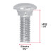 Bolsa con 50 tornillos 7/16" x 1-1/4" tipo coche, FIERO