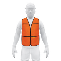 Chaleco de seguridad, uso de día, naranja, PRETUL
