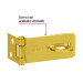 Portacandado de acero latonado 1-3/4", HERMEX