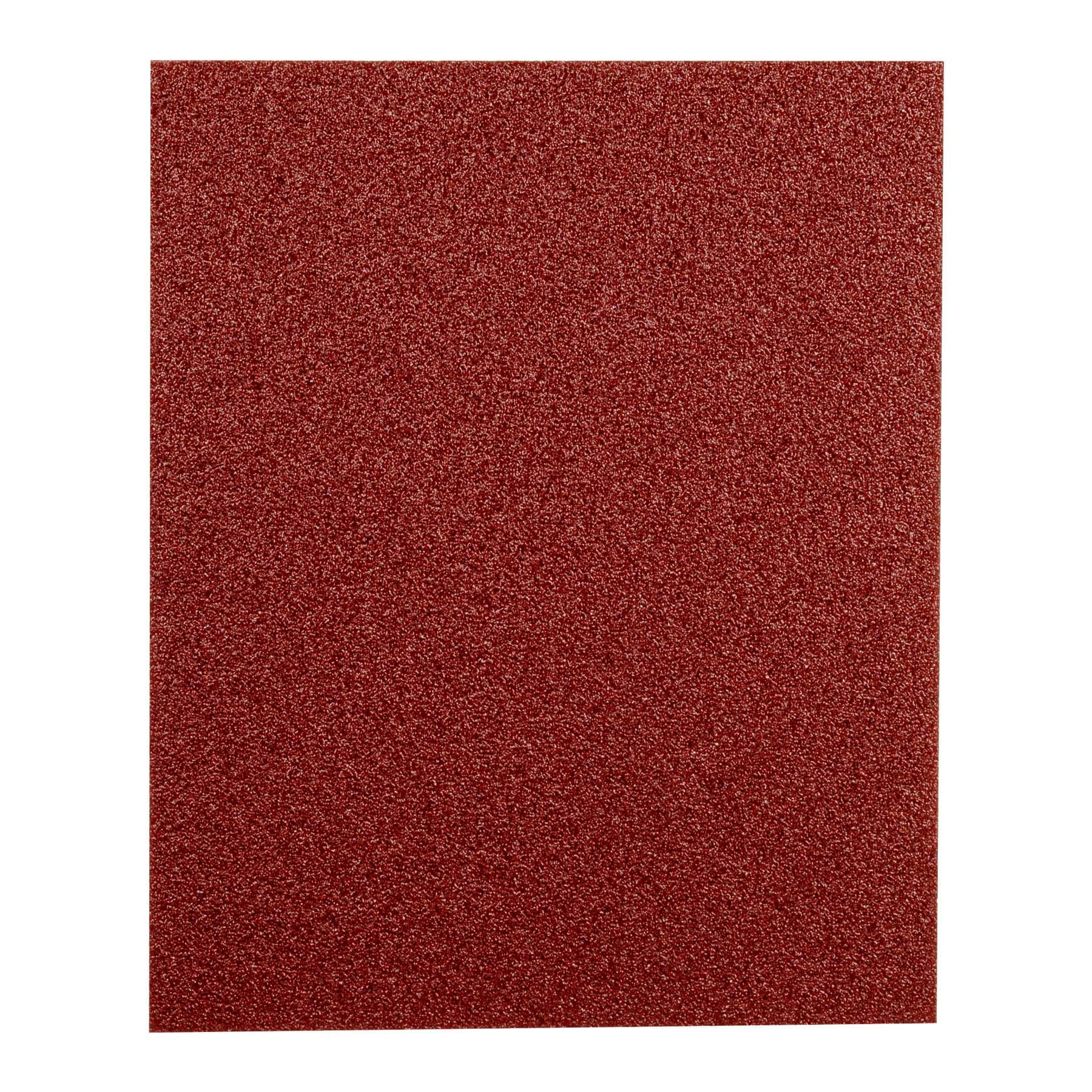 Lija de esmeril roja grano 40 de óxido de aluminio, TRUPER