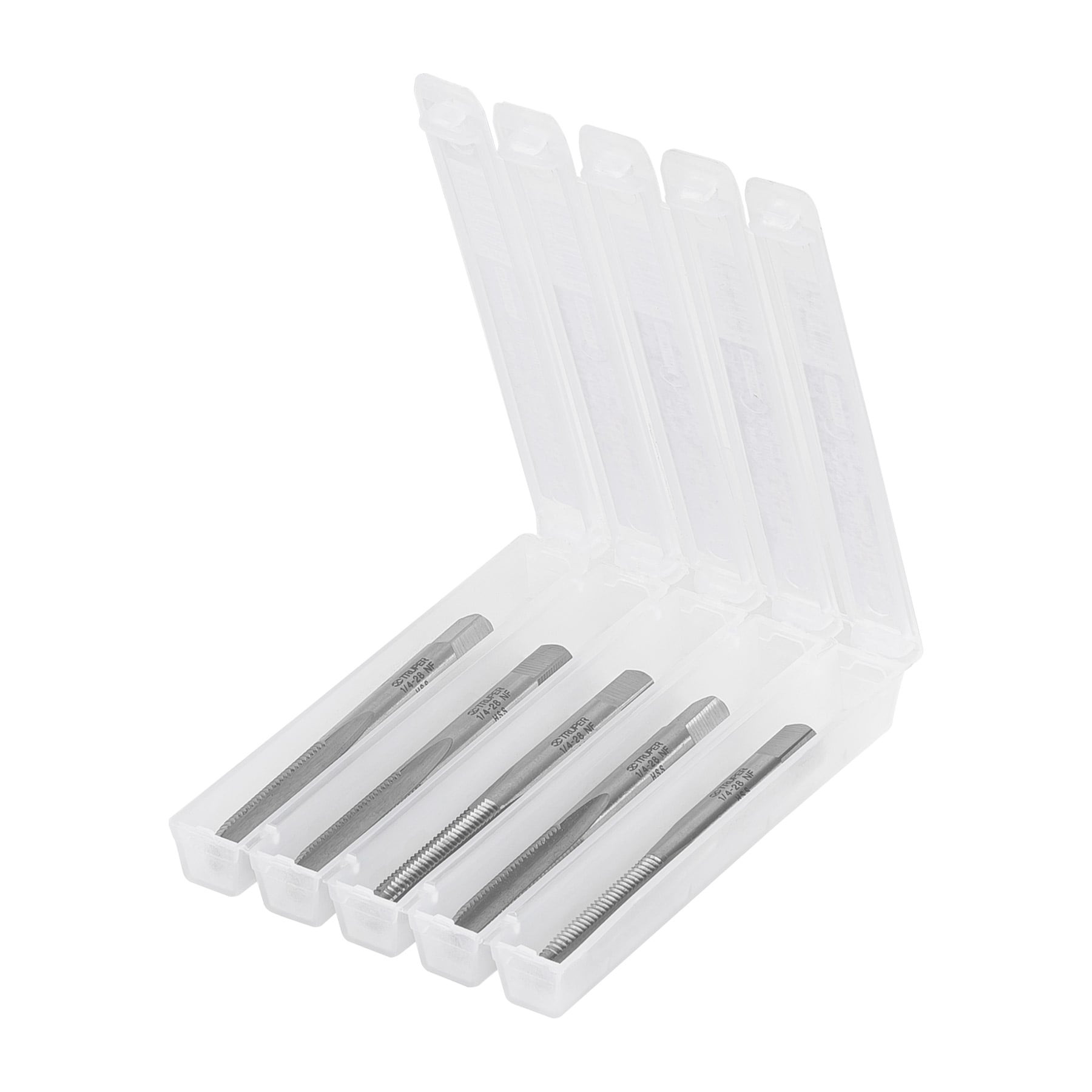 Machuelo semicónico 1/4" x 28 cuerda fina, TRUPER