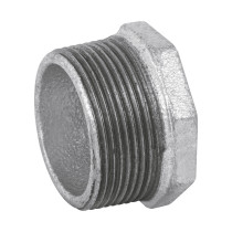 Reducción bushing acero galvanizado 1-1/2 x 3/4", FOSET
