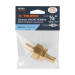 Juego de conectores 1/2" macho/hembra de aluminio, TRUPER