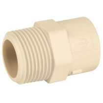 Conector macho de CPVC 3/4", FOSET