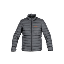 Chamarra de plumas ligera para hombre, gris, M, TRUPER