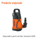 Bomba sumergible plástica, 1 HP para agua limpia, TRUPER