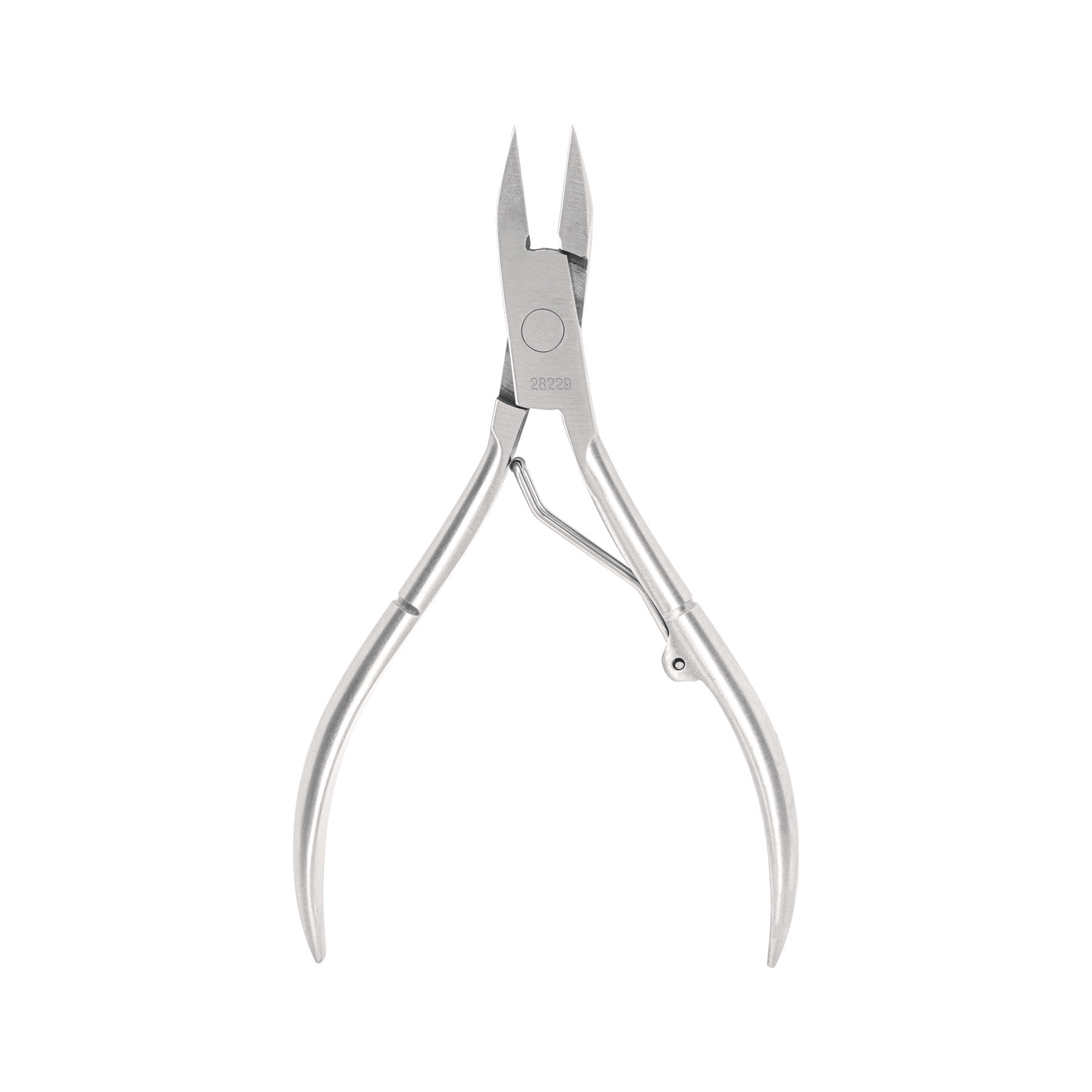 Alicate para pedicure 5" cabeza plana punta extrafina,PRETUL