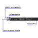 Metro de cable coaxial RG59 en carrete de 500 m, VOLTECK