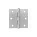 Bisagra cuadrada 2-1/2", satinado, cabeza plana, BASIC
