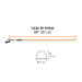 Deshierbador, mango de madera 54", TRUPER