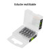 Estuche con 5 puntas torx T20 largo 1", TRUPER EXPERT