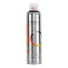 Pintura en aerosol, negro mate, bote esbelto, 400 ml