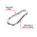 Bandola mosquetón de acero 3/8", FIERO