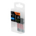 Estuche con 5 puntas de cruz PH1 de impacto largo 2"