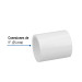 Cople de PVC cédula 40 de 1", FOSET