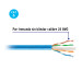 Metro de cable UTP CAT6, Bobina de 100m, azul, VOLTECK