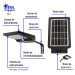 Luminario suburbano solar LED 4 W 6500 K con sensor de luz