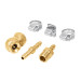 Juego de 6 piezas para reparar mangueras de 3/8" NPT, TRUPER