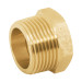 Reducción bushing de latón, 1" x 3/4", FOSET