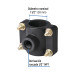 Abrazadera para toma domiciliaria PP 1-1/2" x 1/2", FOSET