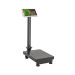 Báscula electrónica de plataforma, plegable, 100 kg. PRETUL