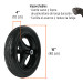 Carretilla 5.5ft3 Imponchable bastidor tubular,TRUPER EXPERT