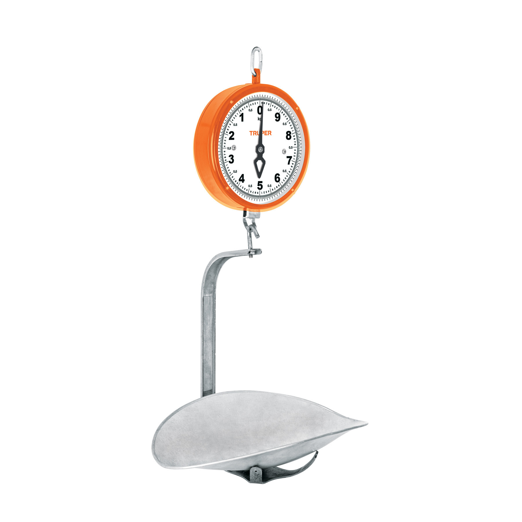 Báscula capacidad 10 kg mecánica colgante, TRUPER