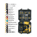 Kit taladro/destornillador 1/2", 20V, 32 accesorios, PRETUL