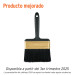 Brocha profesional de 5" mango de plástico, TRUPER EXPERT