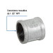 Cople reforzado de acero galvanizado de 1-1/2", FOSET