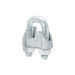 Bolsa c/20 nudos (perros) de hierro p/cable de 3/8", FIERO