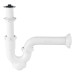 Céspol rígido de ABS con contra, para lavabo, FOSET