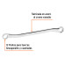 Llave de estrías 15/16 x 1" x 361 mm largo, TRUPER EXPERT