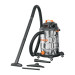 Aspiradora de sólidos y líquidos, 16 gal, acero inox, TRUPER