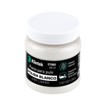 Polish blanco en pasta para auto, 250 g, uso ligero, KLINTEK