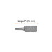 Estuche con 5 puntas torx T9 largo 1", TRUPER EXPERT