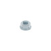 Bolsa con 10 tuercas flange, 3/4", acero galvanizado, FIERO