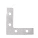 Bolsa c/24 escuadras planas cantoneras 2" x 2", FIERO