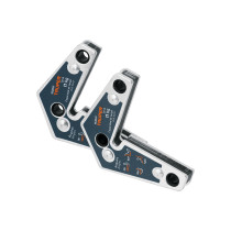 2 Escuadras magnéticas esquineras 2-3/4" cap. 11 kg, TRUPER