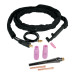 Antorcha TIG con conector 1/2" y conexión para gas, EXPERT