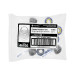 Conector recto 1/2" para tubo liquid tight, VOLTECK