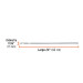 Extensión para matraca, cuadro 1/2", largo 24", TRUPER