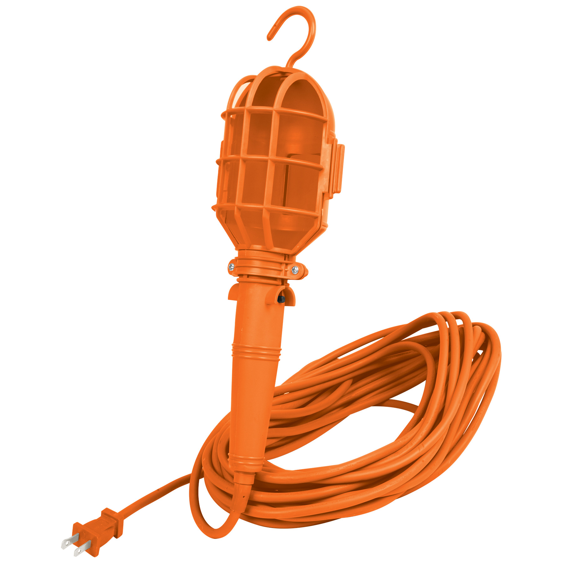 Lámpara de taller con canastilla plástica, 14.5 m, VOLTECK