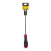 Desarmador plano 1/4" x 8"mango Comfort Grip, PRETUL