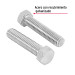 Bolsa con 20 tornillos 7/16" x 3-1/2" tipo máquina, FIERO