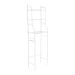 Mueble organizador blanco para baño con 3 repisas, FOSET