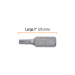 Estuche con 5 puntas torx T15 con seguro largo 1", EXPERT