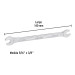 Llave española, 5/16 x 3/8" x 140 mm de largo, PRETUL